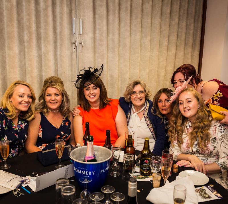 Hospitality guests enjoying their race day at Sedgefield